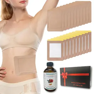 20Pcs Castor Oil Pack Wrap,8Fl Oz -100% Pure and Natural-PremiumGrade Oil, No Washing Self Adhesivewith High Absorbent Organic CottonFlannel, Anti Massage OilLeak,Design for Women Men Travel