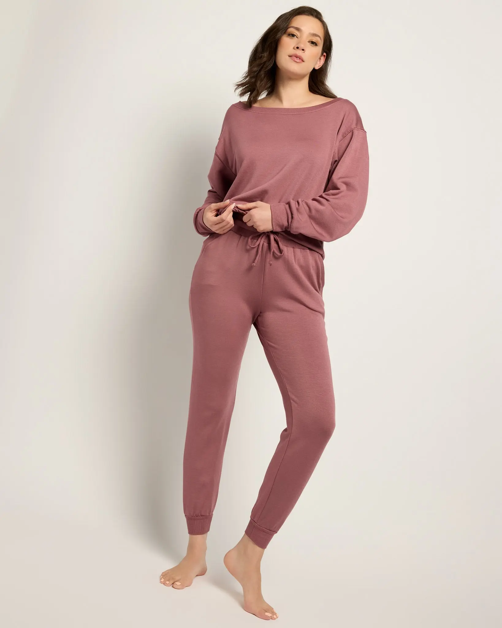Over the Clouds Jogger by SEAS - Women's Lounge Joggers Pajama Pants Cozy Loungewear