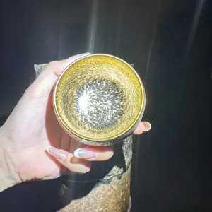 Build a master cup and teacup, handmade marigold