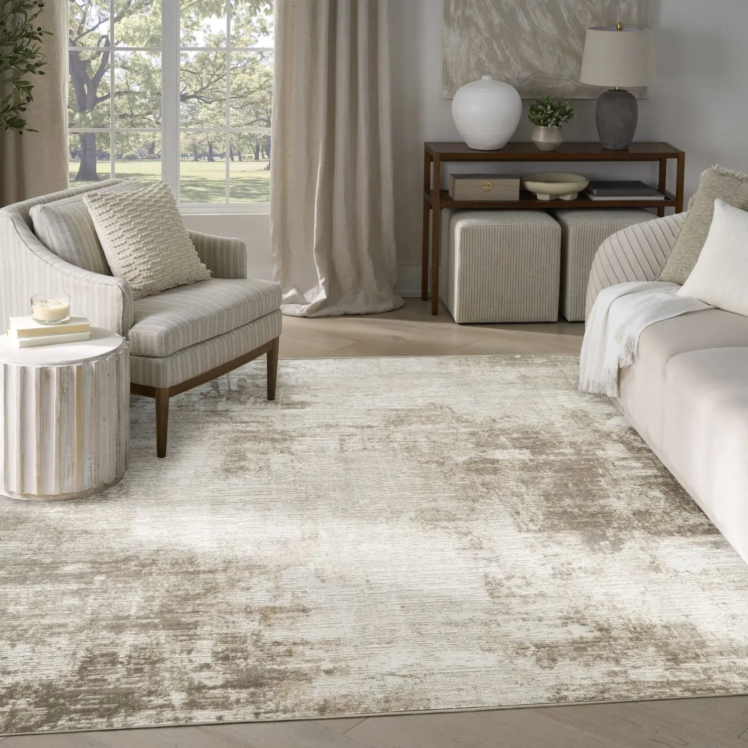 Nourison Dekor Modern Distressed Indoor Area Rug Nourison Dekor Modern Distressed Indoor Area Rug