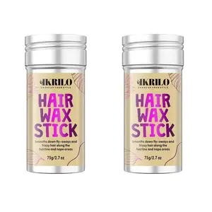 1PC/2PCSHair Wax Stick, Hair Styling Wax Stick, Smooths Hair Wax Stick, Professional Hair Styling Product For Women & Men, Haircare