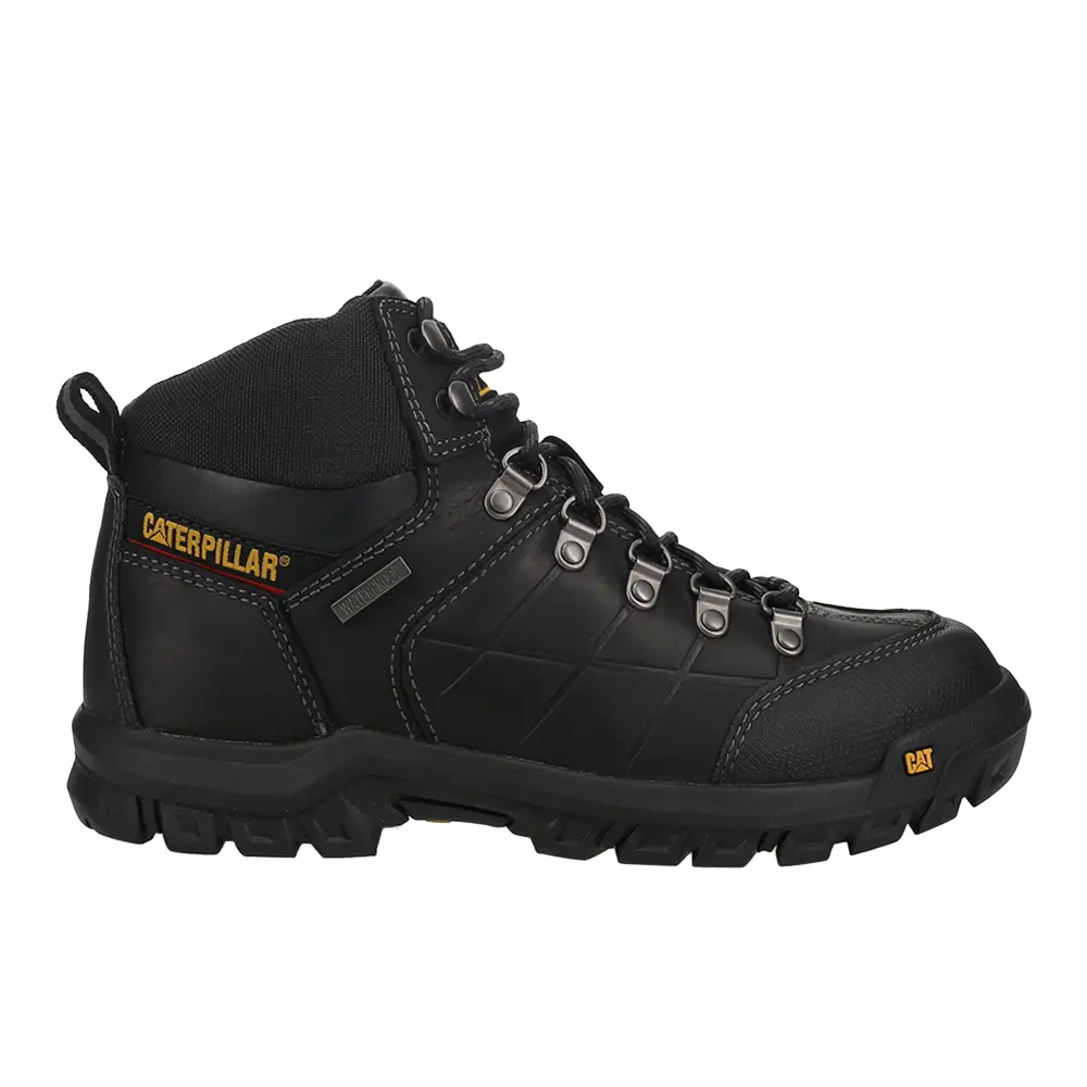 Caterpillar Mens Threshold Waterproof Electrical Soft Toe Work/Duty - Black Caterpillar Mens Threshold Waterproof Electrical Soft Toe Work/Duty - Black