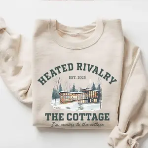 The Cottage Heated Rivalry Sweatshirt and Hoodie, Hockey Romantic Movie Shirt, Unisex Cotton Graphic Long Sleeve