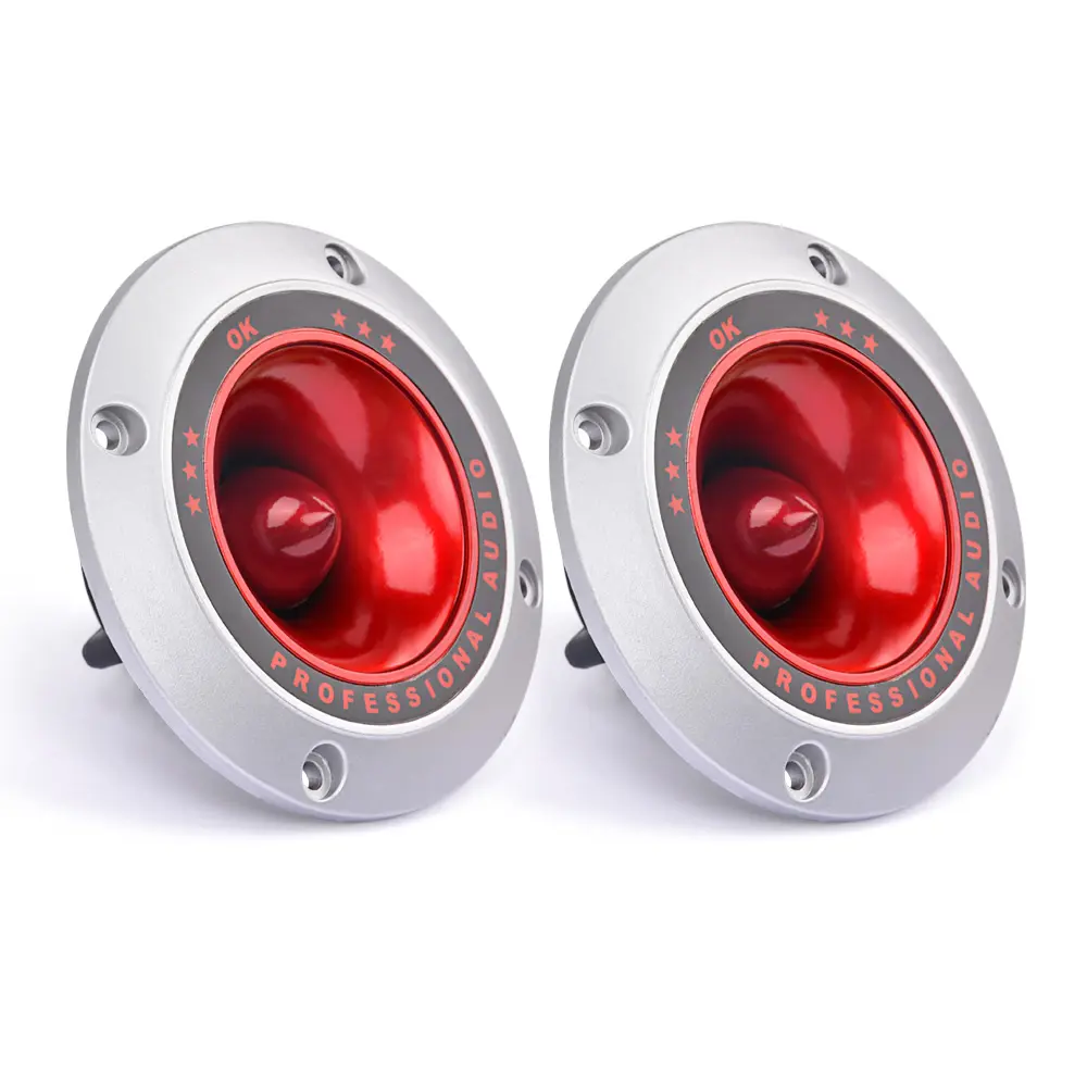 AIYIMA 2Pcs 4-Inch Crystal Piezo Tweeters Set - 100W Max Power Audio Sound System Speakers, 30W Effective Power, Direct Solder, Lightweight Ceramic Buzzer, Aux Input, Cordless Bluetooth Smartphone Connection, 20kHz Range, Subwoofer-Compatible