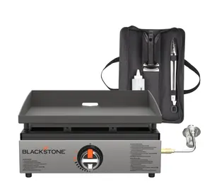 Blackstone Adventure Ready Single Burner 17” Tabletop Griddle with Non Slip Feet