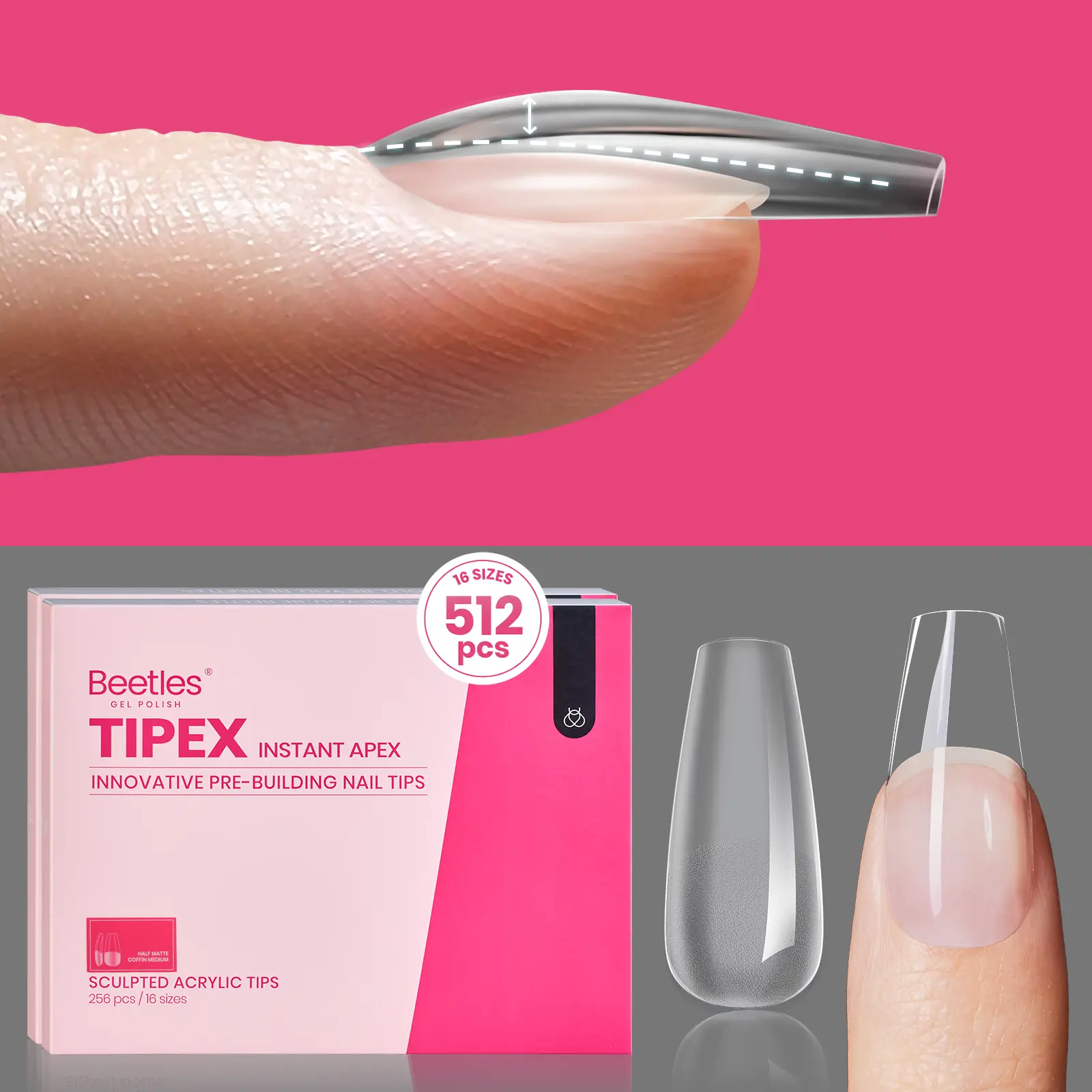 512pcs Medium Coffin（NO GLUE&Lamp）