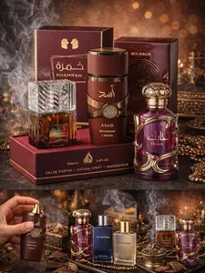 Khamrah Dukhan + Asad Bourbon + Habik – Arabian Luxury Eau de Parfum Trio Set (3 x 100ml)