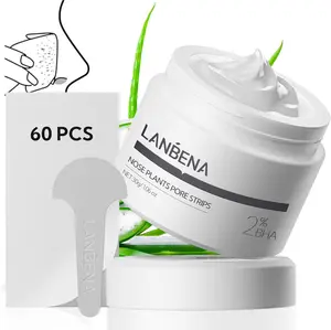 LANBENA Version 2.0 has been newly upgraded Blackhead Remover - Peel Off Mask for Nose & Face, Blackhead Removal，nasal strips，nosetape-New Year Gift