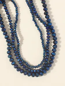 Multifaceted Glass Beads DIY Jewelry Making Material, Shiny Loose Beads for Bracelets & Necklaces, Perfect Craft Supplies