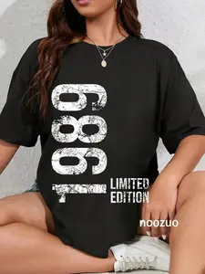 100% Cotton 35th Birthday 35 Years Old Man Woman Vintage 1989 T-Shirt