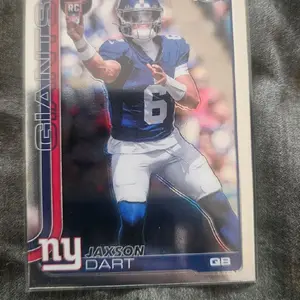 Jaxson Dart Topps chrome nfl 2025 chrome base