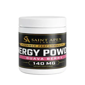 Energy Powder Sugar Free For Focus And Endurance (Guava Berry)