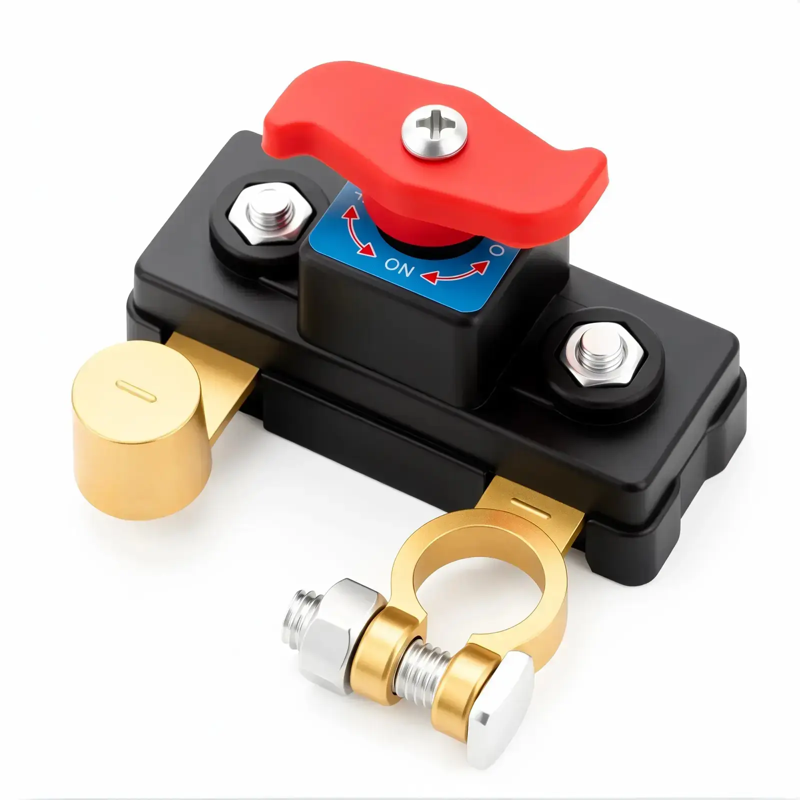 Car Battery Power Cut-Off Switch Breaker, Pure Copper - Stable Transmission, High Conductivity Disconnect Switch for Vehicle, Auto Parts Accessories, Car Accessories, Boat RV Supplies