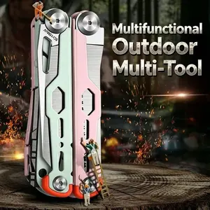 Latest Durable Household Outdoor Multi-Function Tool, Versatile All-Stainless Steel Powerful Tool, Essential Home & Garden Equipment