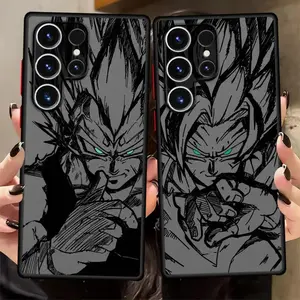 Anime Phone Case for Samsung Galaxy S22 S21 S24 Plus S26 Ultra S25 Ultra S23 FE For iphone 17 16 15 14 13 12 11 17Air Plus Pro Promax Phone Cover