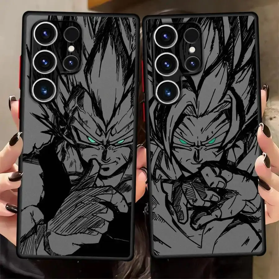 Anime Phone Case for Samsung Galaxy S22 S21 S24 Plus S26 Ultra S25 Ultra S23 FE For iphone 17 16 15 14 13 12 11 17Air Plus Pro Promax Phone Cover