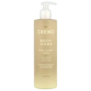 Cremo Body Wash, White Jasmine Amber, 16 fl oz (473 ml)