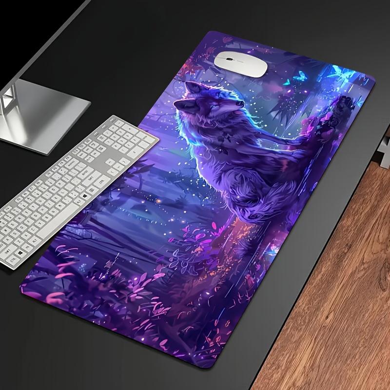 High-Quality Mouse Pad with a Non-Slip Rubber Base, Designed for Precise Control And Stability, Providing Full Keyboard Coverage with Stitched Edges, Perfect for Home, School, Office, And Gaming