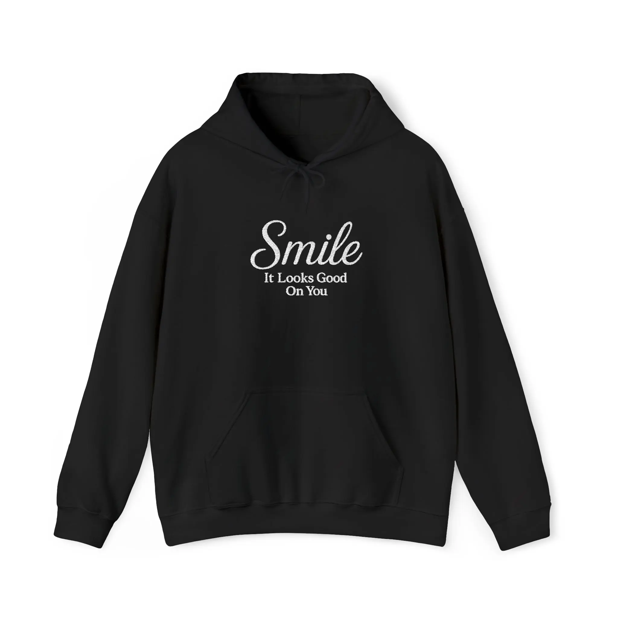 Smile | Wear Your Smile Hoodie (Black)