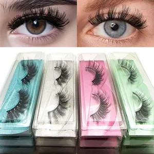 4 types of thick false eyelashes, 12 pairs of thin false eyelash bundles, women's eyelash extension kit, eyelash extension kit suitable for daily and party use, DIY eyelash extension kit