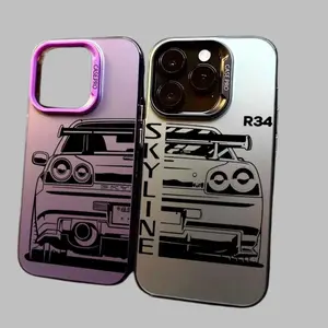 JDM Dream Car Cool Cover Phone Case for iPhone 17 Air 16 15 14 13 12 11 Pro Max Plus Soft Shell
