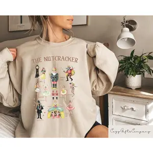 Nutcracker Sweatshirt, Christmas Nutcracker Shirt, Christmas Party Outfit, Christmas Sweatshirt, Nutcracker Ballet Shirt, Gift