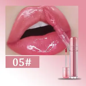 Herorange Fruit Water-Light Mirror Lip Gloss, Refreshing Moisturizing, Non-Sticky, Waterproof Sweatproof, Brightening Whitening Lipstick, Affordable