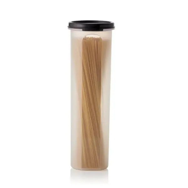 Tupperware Modular Mates Spaghetti Dispenser 1.1L Air-Tight Round Container for Long Pastas & Grissini BPA Free Sustainable Storage Solution