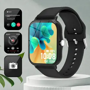 New Full Touch Screen Smart Watch for Men Women, Wireless Call Answer, Multiple Sports Modes, Message Notifications, Custom Watch Faces, Camera Control, Music Control, Alarm Clock, Halloween Christmas Gift