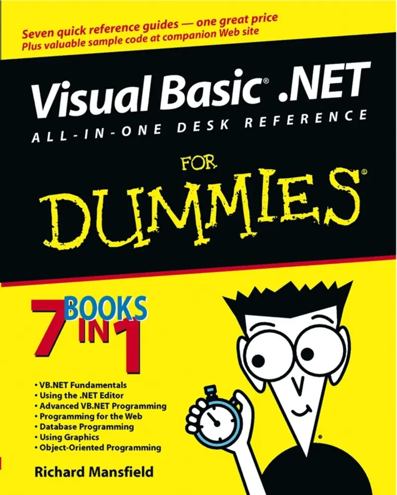 USED-Visual Basic .Net All in One Desk Reference for Dummies by Mansfield, Richard (Paperback)