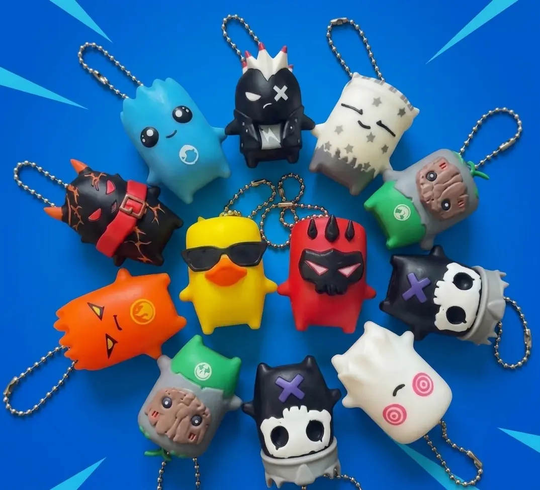 Gaming Blob Keychain