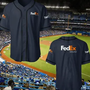 Full Print Fedex Ground Baseball Jerseys, FedEx Baseball Jerseys