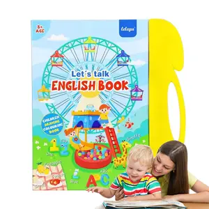 Toddler Workbook Lelayu Global Kids Intelligent Phonetic Learning Book Talking Sound Books for Kids Ages 3+ Interactive Electronic Audio Book Multicolor Perfect Gift Colorful Durable Musical Engaging Sounds Vibrant Design