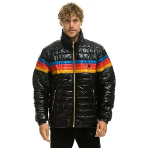 4 STRIPE TRAVELER JACKET - GLOSSY BLACK 4 STRIPE TRAVELER JACKET - GLOSSY BLACK