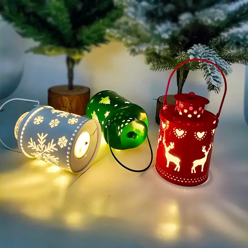 Small LED Christmas Lanterns - Festive Home Decorations