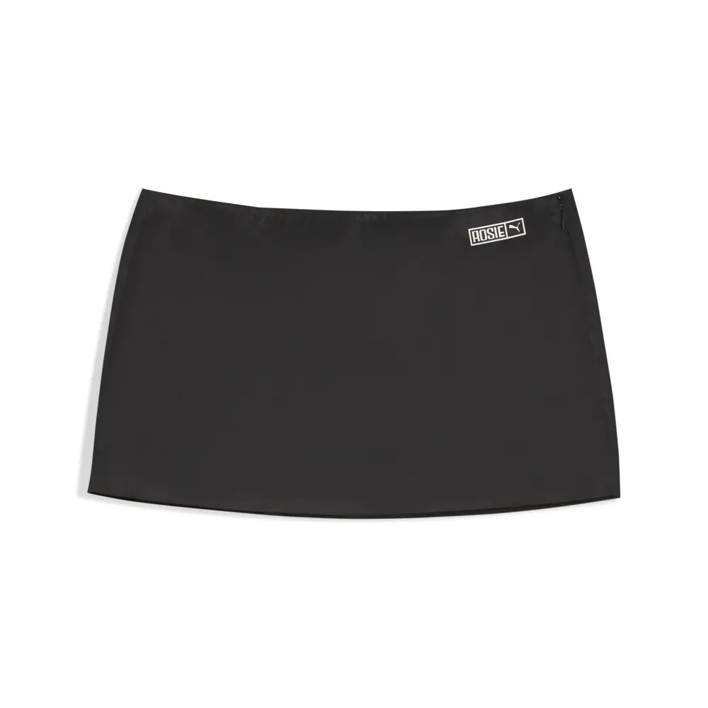 PUMA Womens X Rose Slim Micro Mini Skirt Casual Casual - Black