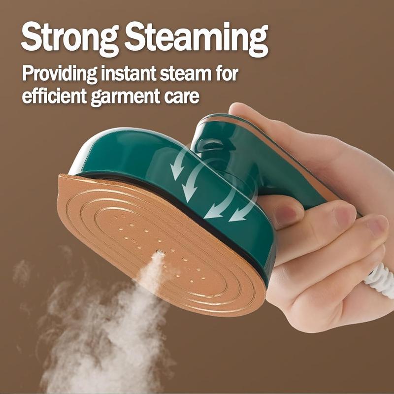 1pc Portable Travel Mini Iron For Clothes, 180 ° Foldable Handheld Mini Electric Iron, Small Mini Electric Iron Fabric Wrinkles Remover With Dry And Wet Ironing For Home And Travel 1pc Portable Travel Mini Iron For Clothes, 180 ° Foldable Handheld Mini Electric Iron, Small Mini Electric Iron Fabric Wrinkles Remover With Dry And Wet Ironing For Home And Travel