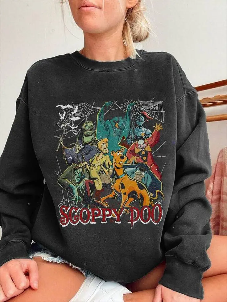 Retro 90s Scooby Doo Shirt, Vintage Halloween Tee, Scary Movie Sweatshirt, 90s Halloween