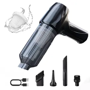 Cordless handheld car vacuum cleaner! Home car must-have, 5KPA，3000mAh long battery life, silent design, blowing and suction integration, Type-C fast charging, mini portable, with a variety of cleaning heads, holiday gifts, dad, mom, Christmas gifts