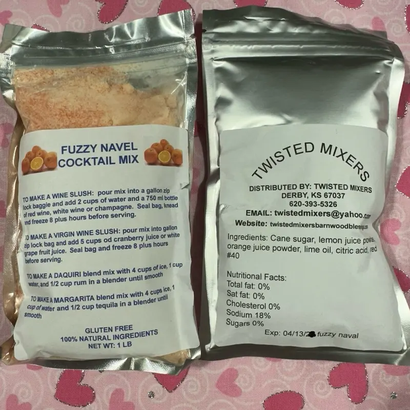 Fuzzy naval cocktail mix Fuzzy naval cocktail mix