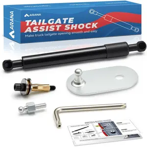 Tailgate Assist Shock for F150 F250 F350 F450 1997-2016, Tail Gate Slow Down Damper Accessories Fit 1997-2003 Ford F-150, 1999-2016 F-250 F-350, 2010-2016 F-450(All Tools Provided)