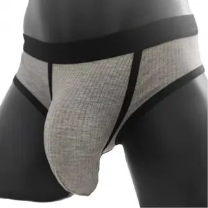 Men's Underwear Triangle Briefs with Large Pouch Designed Exclusively for Men