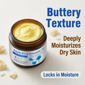 Bearberry Multi-Functional Moisturizing Brightening Balm, 7% Bearberry, 5% Tranexamic Acid, Glycerin, Alcohol-Free, Suitable for All Skin Types
