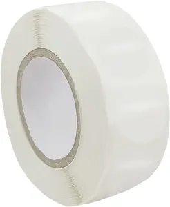 1000 Pcs per Roll Clear Package Seals Stickers Envelope Seals for Mailing round Circle Wafer Seal Labels Transparent Envelope Tab Sealer and Retail Package Self Adhesive Seal Label Sticker (1 Inch) yuntop
