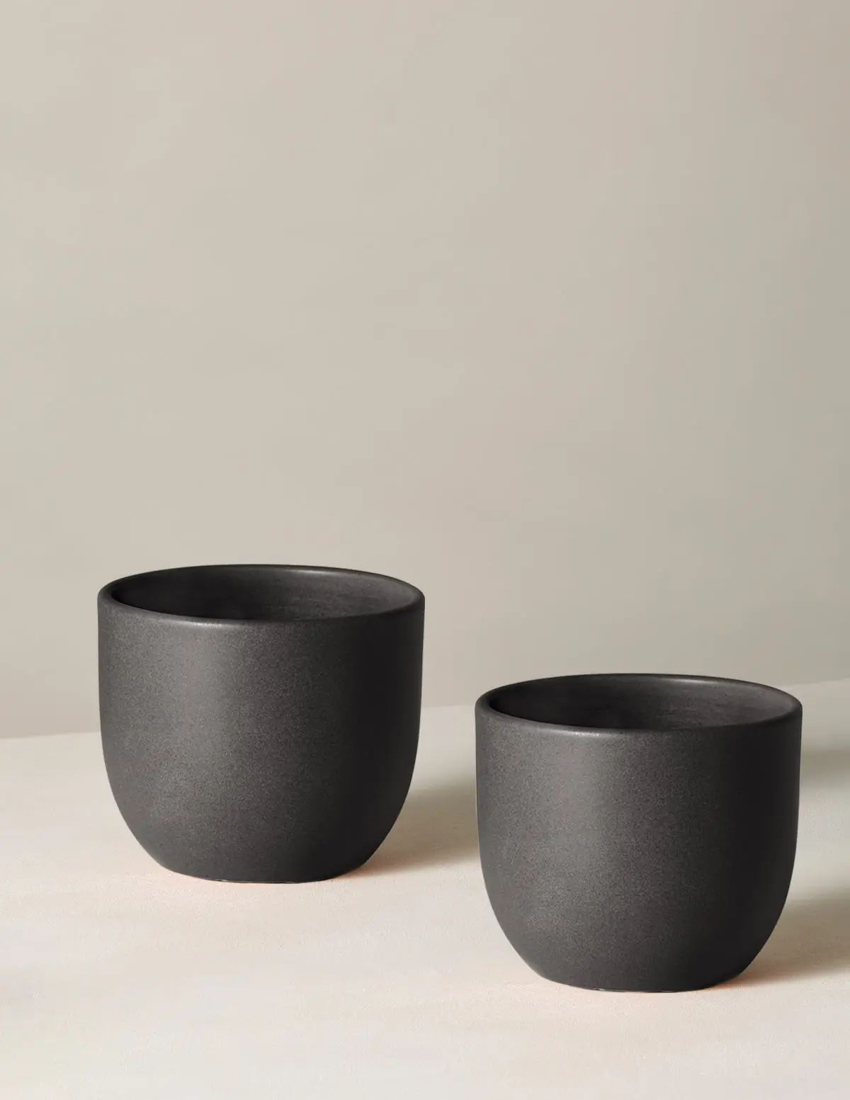 Small Grant Ceramic Planter Duo Small Grant Ceramic Planter Duo