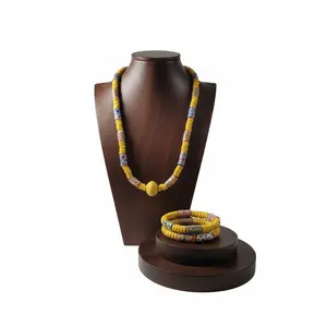 KUKUA Kids Babies Royal Handmade African Bead 3-Piece Set