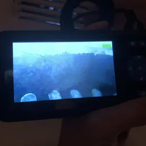 Dual Lens Endoscope Borescope Camera with 8 Adjustable LED Light 16.5ft Semi-rigid Cable, IP67 Waterproof 8.0mm Snake Camera, Multifunctional Inspection Tools for Car, Sewer, Plumbing, Home Appliance, Pipe Maintenance Man Gift