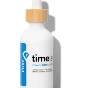 Best Timeless Hyaluronic Acid 100% 2 oz Pure Hyaluronic Acid Serum for Skin Care Hydrate & Retain Moisture All Skin Types