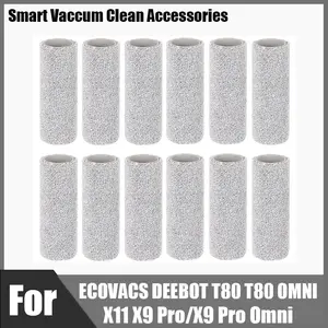 Mop Cloth Roller Brush For ECOVACS DEEBOT T80 T80 OMNI X11 X9 Pro/X9 Pro Omni
