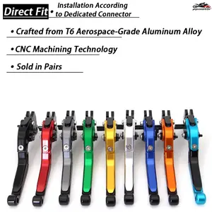 CFMOTO Brake Lever & Clutch Lever for 300NK 450SS 675SR-R 800NK 800MT 450MT Aftermarket Parts T6 Aluminum Alloy CNC Machined Direct Fit